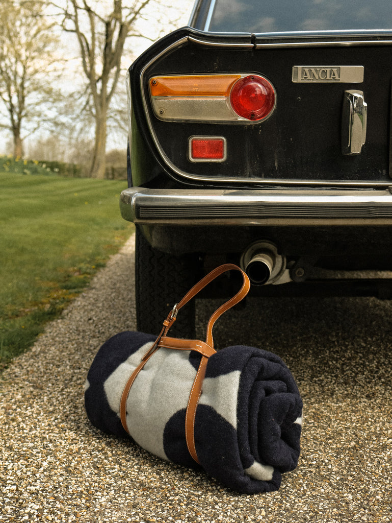 Picnic blanket shop holder