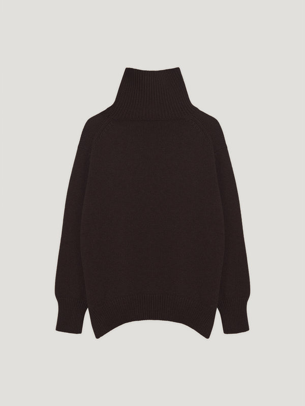 Dark Brown CB Sweater