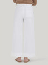 White Sailor Sash Trousers