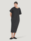 Black Round Neck Long Dress