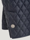 Navy Quilted Norfolk Jacket