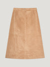 Camel A-Line Skirt