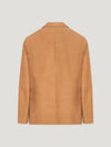 Cognac Suede Blazer