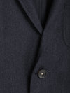 Navy Delon Flannelle Jacket