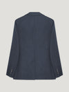 Navy Delon Flannelle Jacket