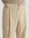 Natural Cord Relaxed Tapered Trousers