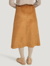 Vicuna A-Line Skirt