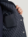 Navy Quilted Norfolk Jacket