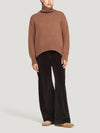 Ebony Slouchy Cord Trousers