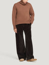 Ebony Slouchy Cord Trousers