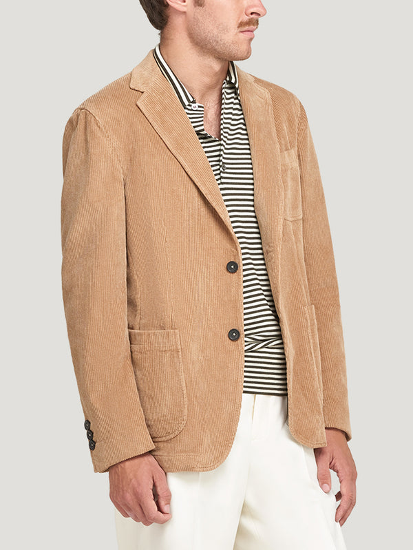 Camel Delon Cord Jacket