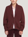 Burgundy Rally Cardigan