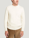 Winter White Super Luxe Cashmere Crewneck