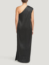 Black One Shoulder Maxi Dress