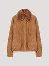 Camel Suede Blouson