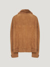 Camel Suede Blouson