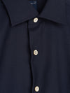 Navy Cashmere Jersey Shirt