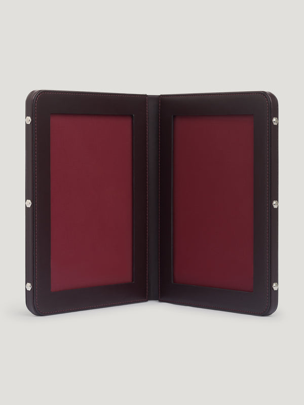 Burgundy Double Frame