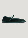 Mens Velvet Dark Green MJs