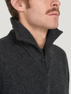 Charcoal Sailor Collar Sweater