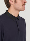 Navy/Black Smoking Polo Shirt