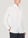 White Regular Collar Single Cuff Shirt