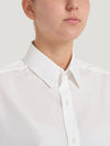 White Regular Collar Single Cuff Shirt