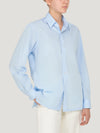 Pale Blue Regular Collar Single Cuff Shirt