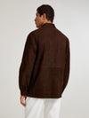 Brown Suede Over Shirt