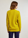 Yellow Favourite Cable Sweater