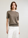 Mink Classic Cashmere & Silk T-Shirt