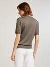 Mink Classic Cashmere & Silk T-Shirt