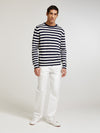 Navy Rally Stripe