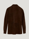 Brown Suede Over Shirt