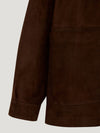 Brown Suede Over Shirt