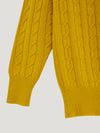 Yellow Favourite Cable Sweater