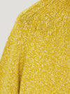 Yellow/Ecru Oversized Chunky Knit