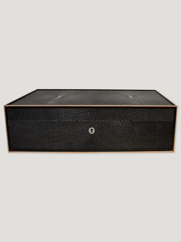 Grey Shagreen Humidor