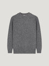 Grey Super Luxe Cashmere Crewneck