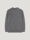 Grey Super Luxe Cashmere Crewneck