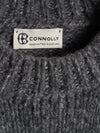 Grey Super Luxe Cashmere Crewneck