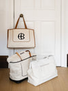 White Pocket Tote