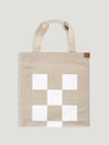 White Printed Flag Tote Bag