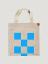 Blue Printed Flag Tote Bag