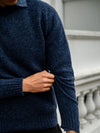 Denim Shetland Crew Neck