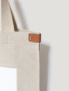 White Printed Flag Tote Bag