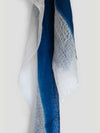 Dark Blue and Light Grey Medium Feather Weight Scarf