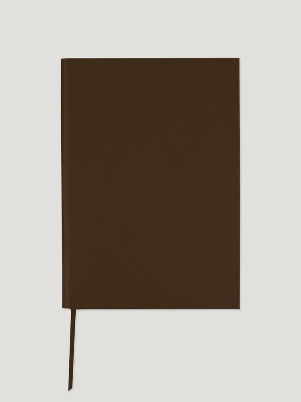 Brown A4 Plain Notebook