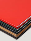 Red A4 Plain Notebook