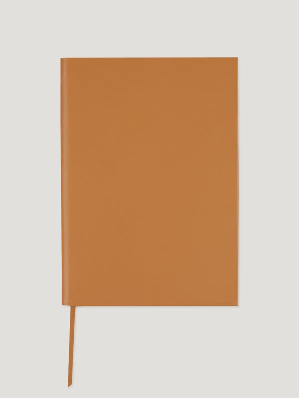 Tan A4 Plain Notebook